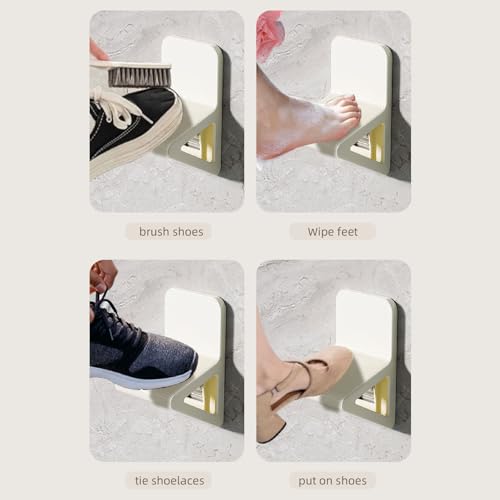 Shower stool - Footrest - Shoe bench - Shoe rack - Wall-mounted foot mat - Bath mat - Foot massager - Foot V1189-WXF-260203-00298
