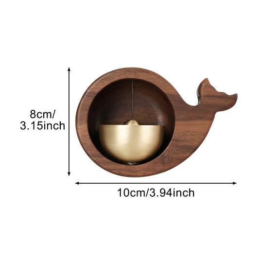 Doorbell - Wireless Doorbell - Wooden Doorbell - Magnetic Wall Sticker - Vintage Wooden Doorbell - Vintage - V1189-WXF-260203-00337