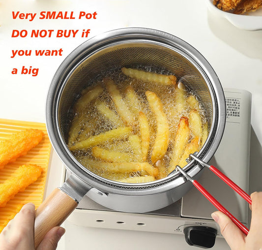 Deep fryer - Deep fryer - Saucepan - Cooking pot - Frying basket - Doughnut pan - Dutch oven - Induction pan V1189-WXF-260203-00510