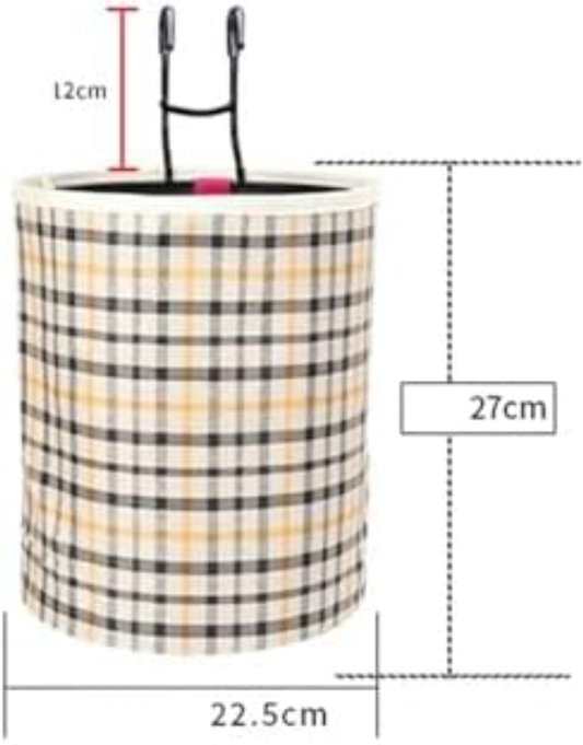 Bicycle Basket - Handlebar Basket - Front Basket - Removable Bicycle Basket - Canvas Basket - Bicycle V1189-WXF-260203-00519