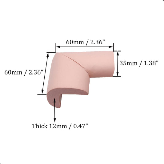 Corner protectors - Table corners - Furniture bumpers - Table protector - Protective corners - Furniture V1189-WXF-260203-00552