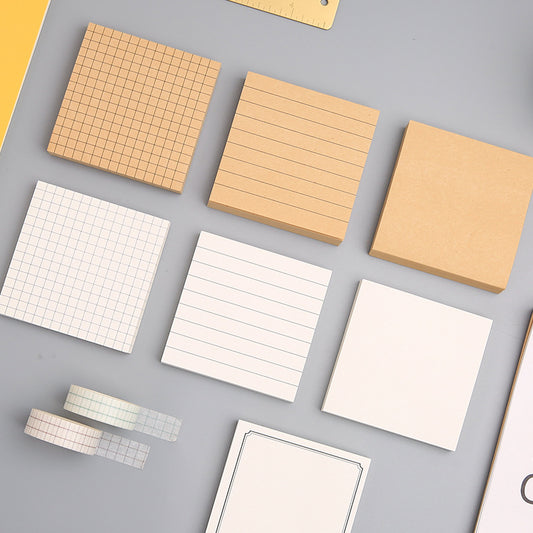 Sticky notes - Memo pad - Notepads - Bullet journal accessories - School supplies - Office supplies - Kraft V1189-WXF-260203-00567