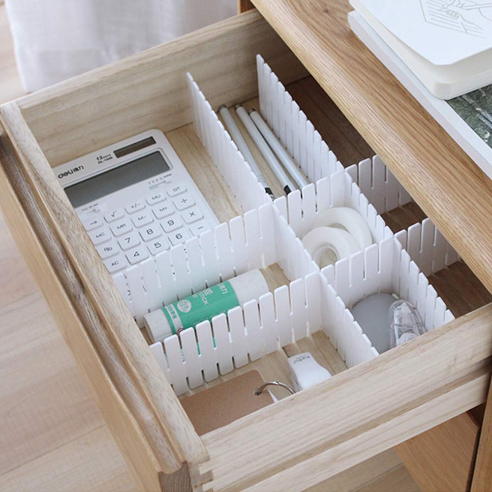 Drawer dividers - Drawer organizer - Storage system - Adjustable drawer divider - Desk organizer - Kitchen V1189-WXF-260203-00630