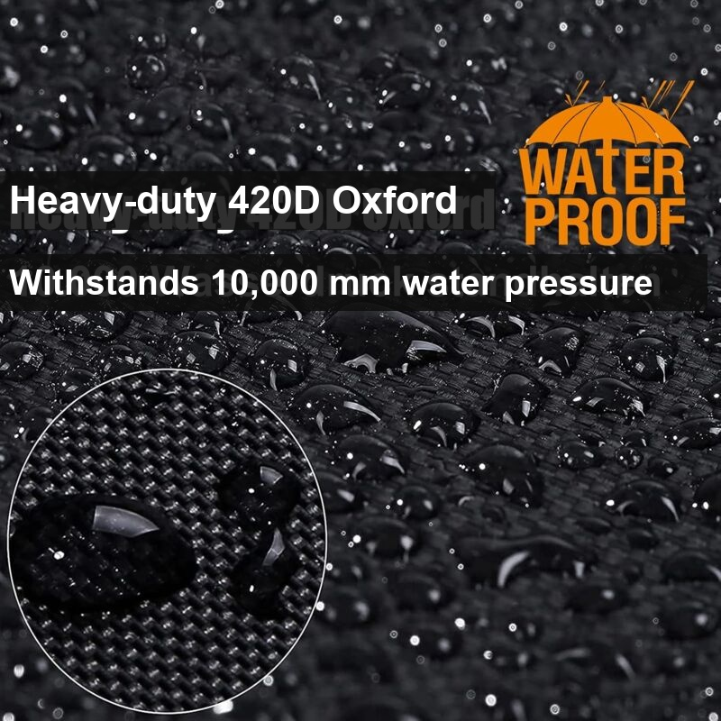 Outboard Motor Cover 420D Waterproof UV Resistant, 30-60 PS V1189-WXF-521-0048