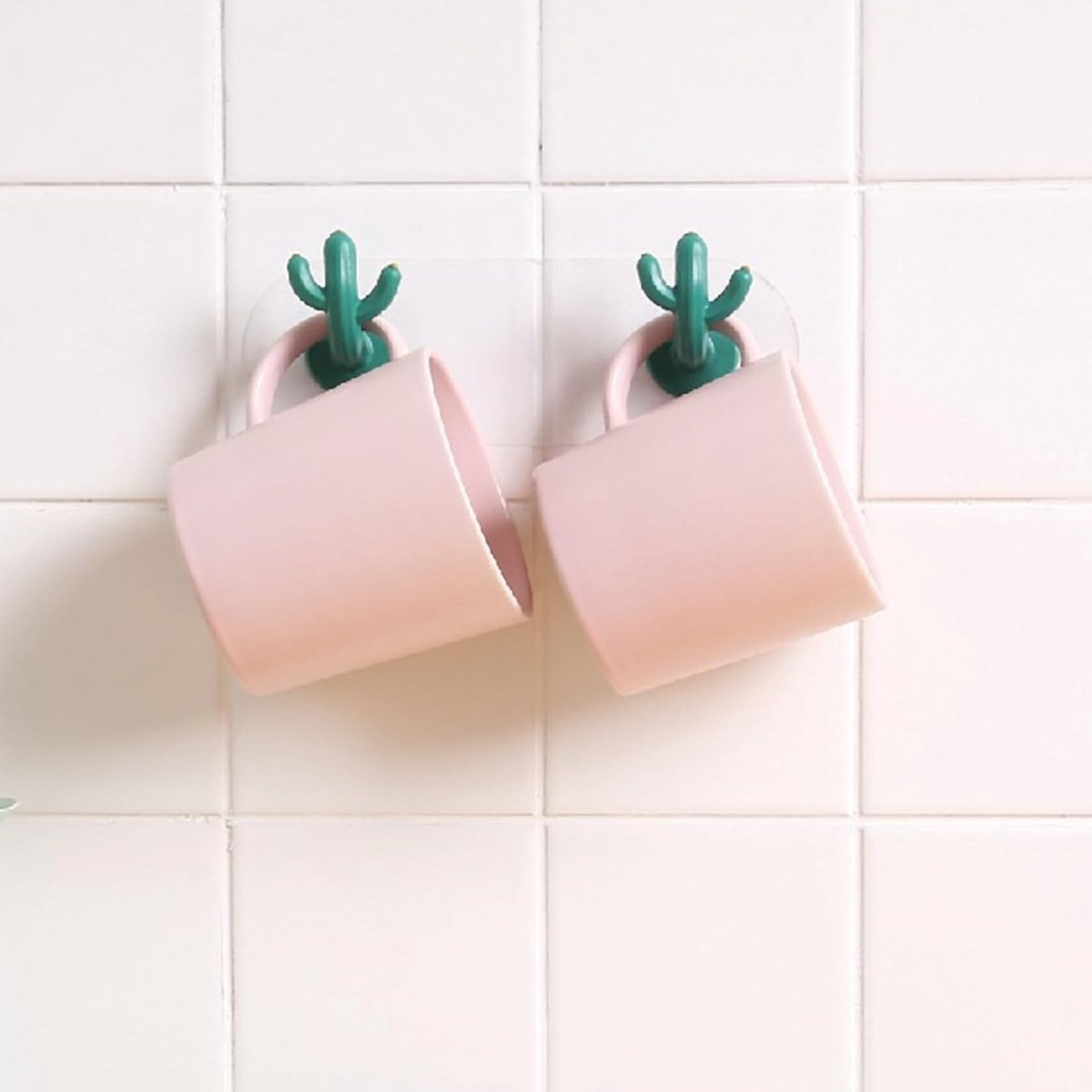 4 pieces - Hooks - Storage racks - Wall mounting - Storage accessories - No drilling required - Home V1189-WXFBOL-154-1