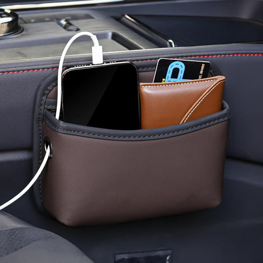 Car storage bag - 18*15*5.5 cm - Car storage bag - Storage - Universal car storage bag - Self-adhesive V1189-WXFBOL-18-1