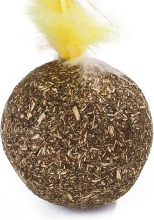 Catnip Ball with Feather | Fun & Tasty Cat Toy | Toys for Cats V1189-WXFBOL-62-1