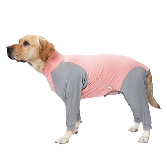 Vnanda Dog Onesie Surgery Recovery Suit for Large Medium Bodysuit Dogs Pajamas PJS Full Body for Shedding, V1189-WXFWAL-20260319-00034