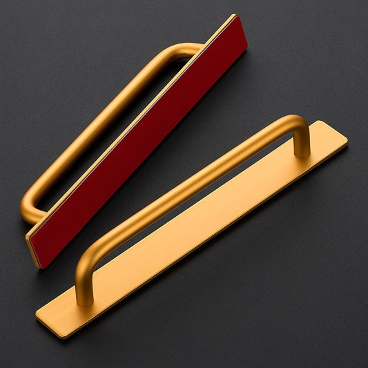2 Pack Adhesive Handles Self Stick Instant Cabinet Handles 5.83" Stick on Cabinet Handles Drawer Push Pull V1189-WXFWAL-20260319-00037