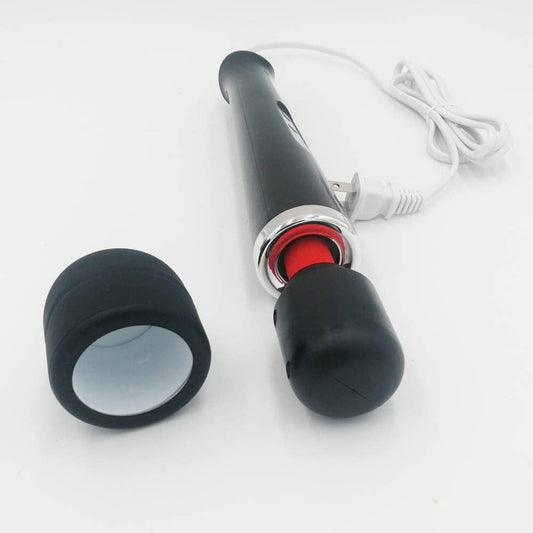 Tutuviw 10 Speeds Wired Powerful Handheld Electric Back Massager with Strong Vibrations, Personal Therapy V1189-WXFWAL-20260319-00058