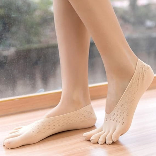 Orthopedic Toe Compression Socks,6 Pairs Multi-color Anti Bunions Health Socks,Breathable Toe Separator Socks V1189-WXFWAL-20260319-00250