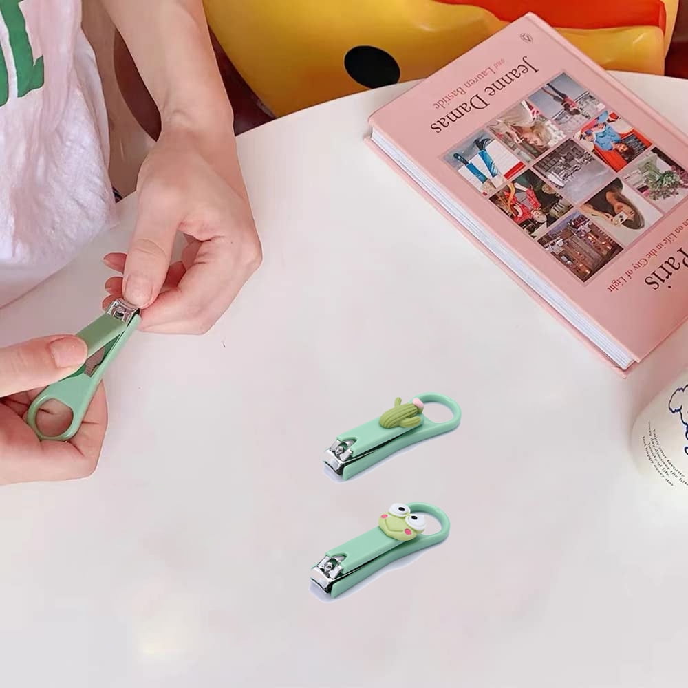 2Pcs Fingernail Clipper,Very Sharp and Cute Nail Clippers,Suitable for Adults and Children style 7 V1189-WXFWAL-20260319-00374