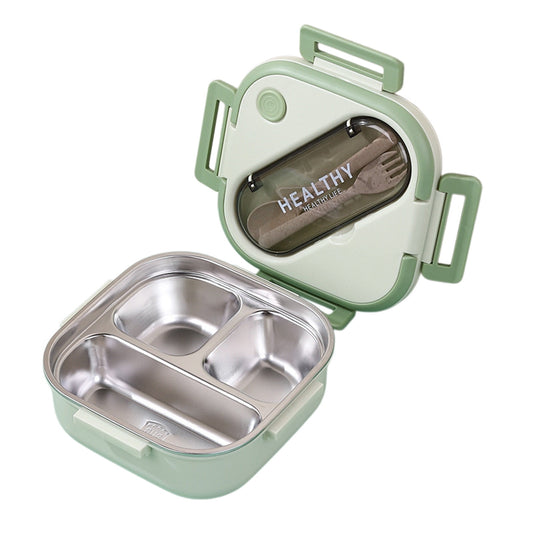 Aespoir Lunch Box, Toddler Lunch Box, Leak-Proof, Four-Sided Clasp for School,Camping,Travel, 7.5x7.5x3 V1189-WXFWAL-20260319-00411
