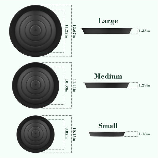 Tutuviw 3 Size Round Stepping Stone Mold,Cement Molds for Concrete,Plastic Concrete Molds for Casting Garden V1189-WXFWAL-20260319-00464