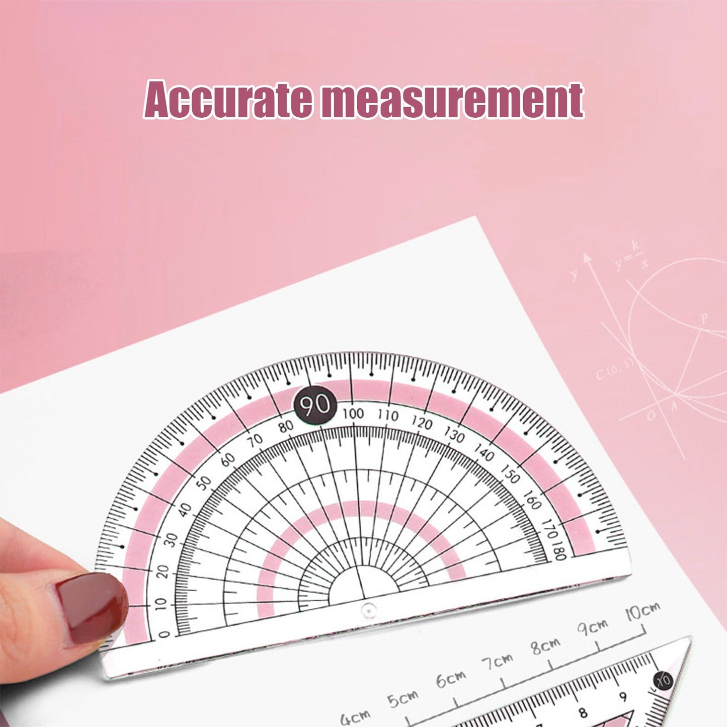 Compass Geometry Tool, Protractor and Compass Set, Metal Box Drawing Compass with Rulers, Math Compass Kit, V1189-WXFWAL-20260319-00614