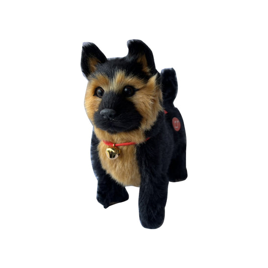 Simulation Dog Toy, Lifelike Stuffed Interactive Pet Toy, Stuffed Animals Electronic Puppy with Sound & V1189-WXFWAL-20260319-00775