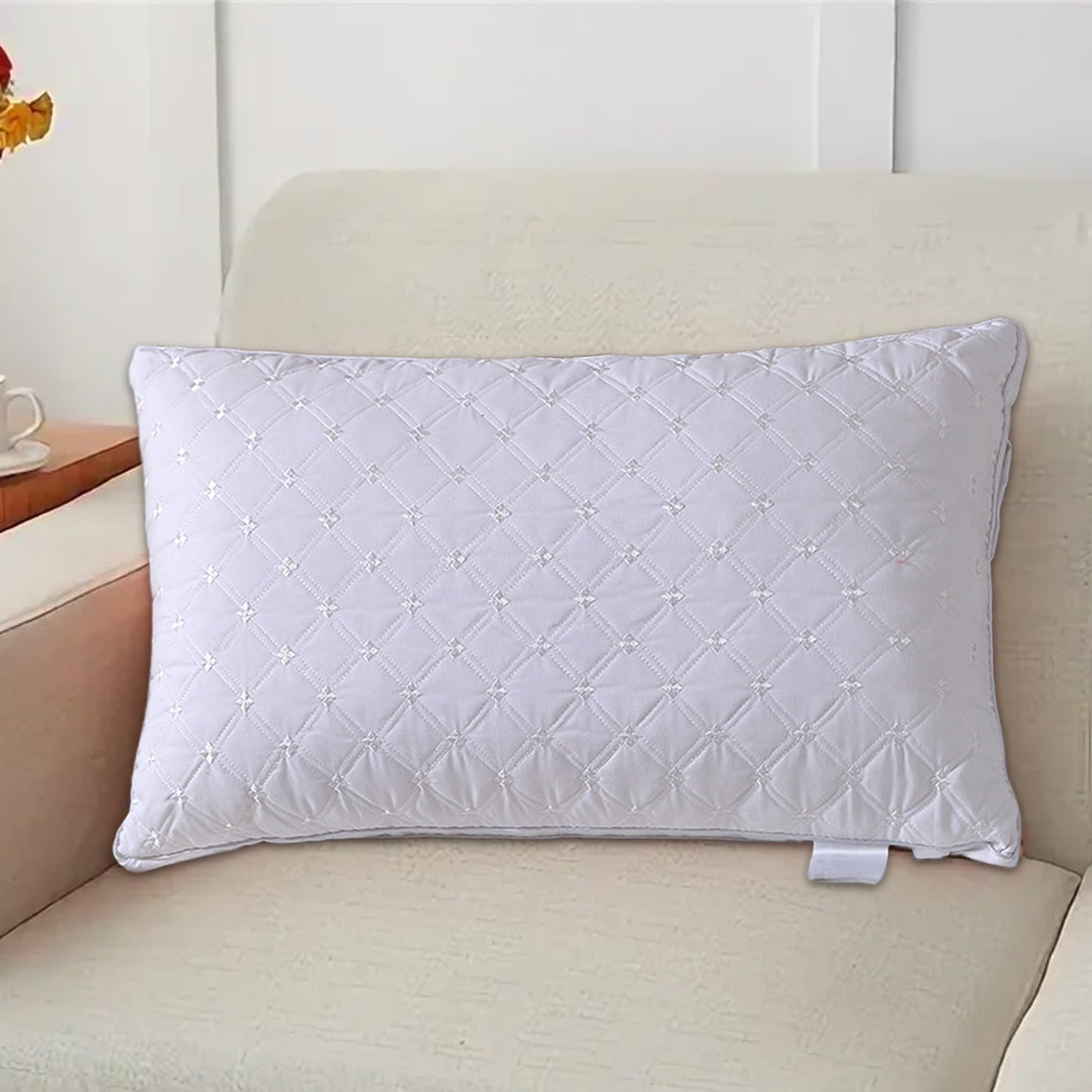 Pillows for Sleeping (1-Pack), Luxury Hotel Pillows Queen Size, Bed Pillows for Side and Back Sleeper, Hotel V1189-WXFWAL-20260319-00795