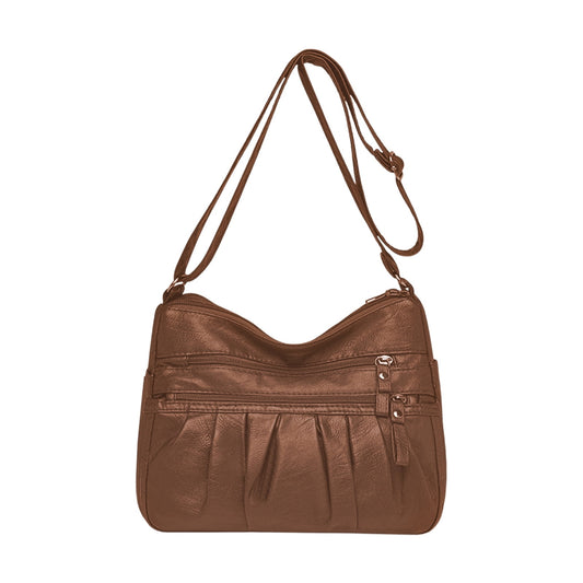Crossbody Bags for Women, Pocketbooks Soft PU Leather Purses and Handbags, Multi Pocket Shoulder Bag, Multi V1189-WXFWAL-20260319-00915