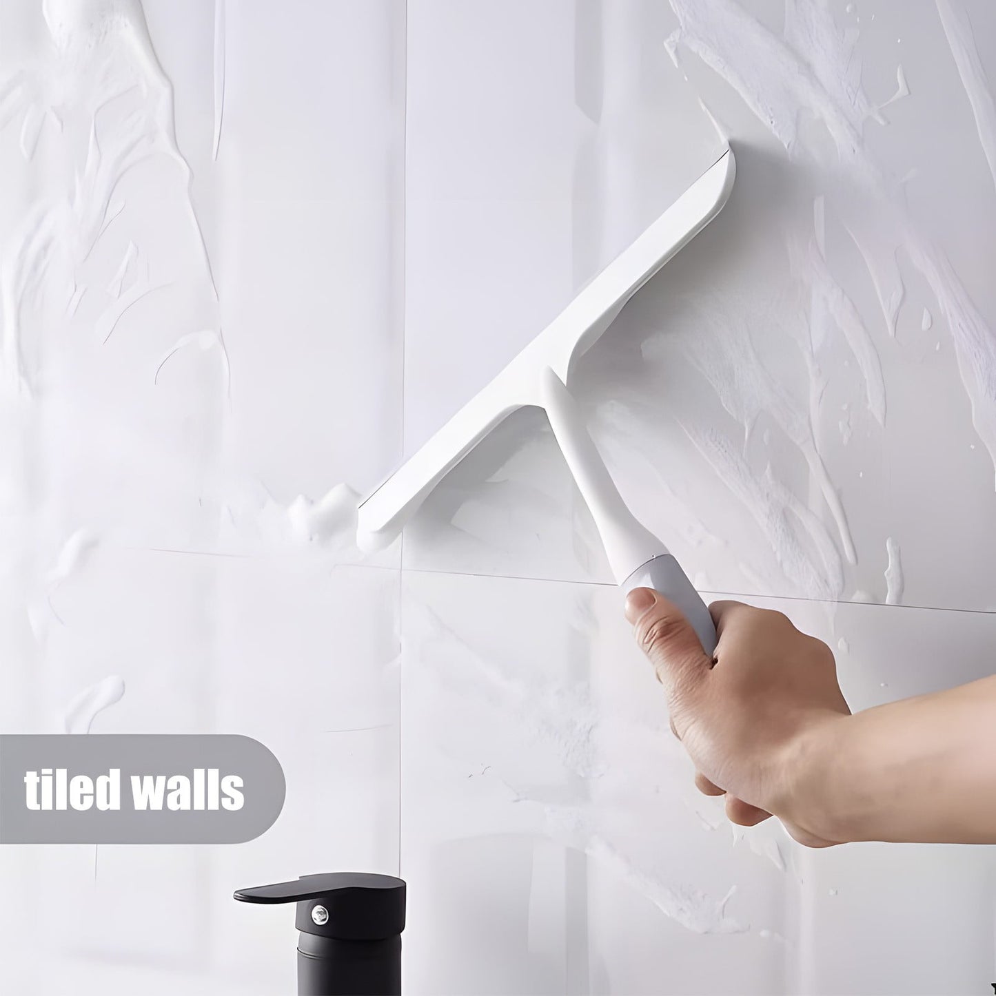 Shower Glass Squeegee, Window Glass Squeegee Shower Mirror Wiper, Door Wipe Blade, Multipurpose Cleaning V1189-WXFWAL-20260319-00981