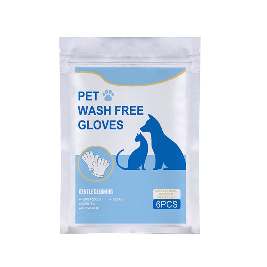 Pet Cleaning Glove Wipes for Dogs and Cats 12 Pcs, Dog Wipes, Cat Wipes, Pet Wipes Disposable Cleaning V1189-WXFWAL-20260319-01011