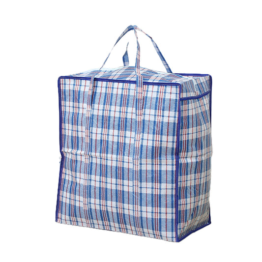 Dream Lifestyle Large Capacity Storage Bags, Large Checkered Storage Laundry Bag with Zipper & Handles for V1189-WXFWAL-20260319-01113