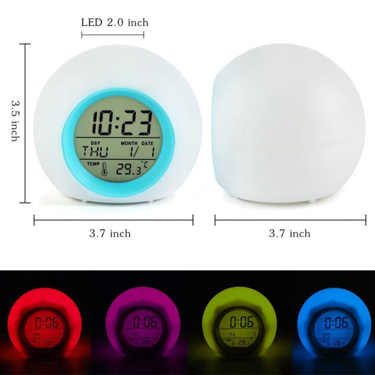 Kids Alarm Clock OK to Wake Alarm Clocks for Kids Toddlers Night Light Clock for Bedrooms with Children's V1189-WXFWAL-20260319-01360