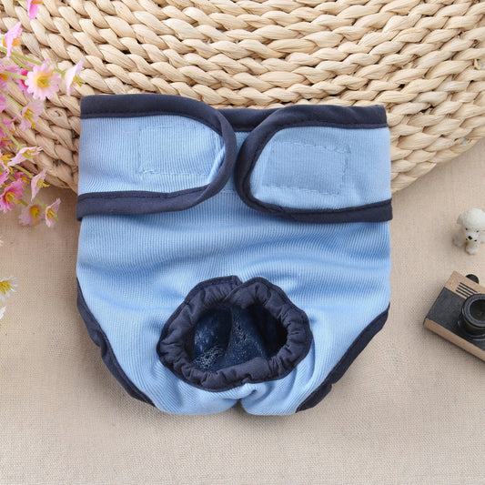 Comfortable Dog Underwear Dog Diapers Pants Male Female to Put On/Off Breathable Physiological Pants Reusable V1189-WXFWAL-20260319-01473