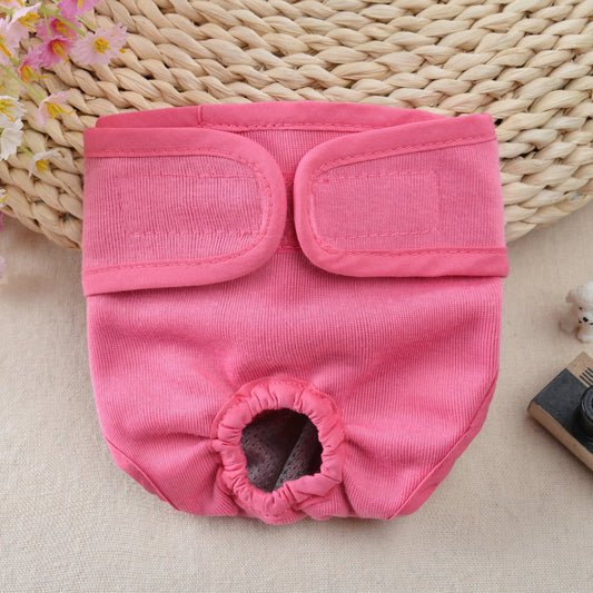 Comfortable Dog Underwear Dog Diapers Pants Male Female to Put On/Off Breathable Physiological Pants Reusable V1189-WXFWAL-20260319-01474