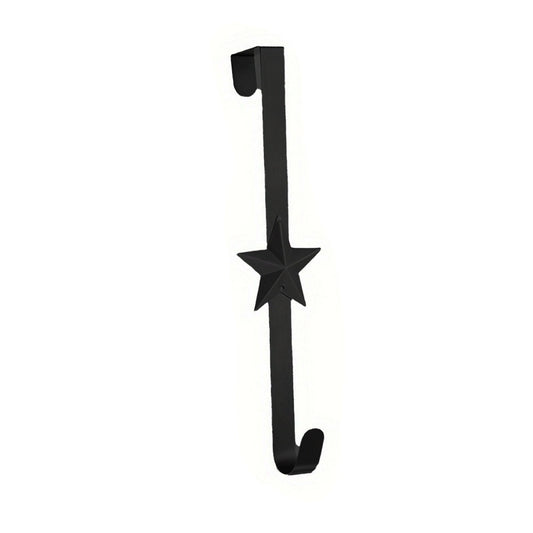 Chmadoxn 15 Inch Wreath Hanger for Front Door Decoration, Long Metal Halloween Christmas Wreath Decoration V1189-WXFWAL-20260326-01776
