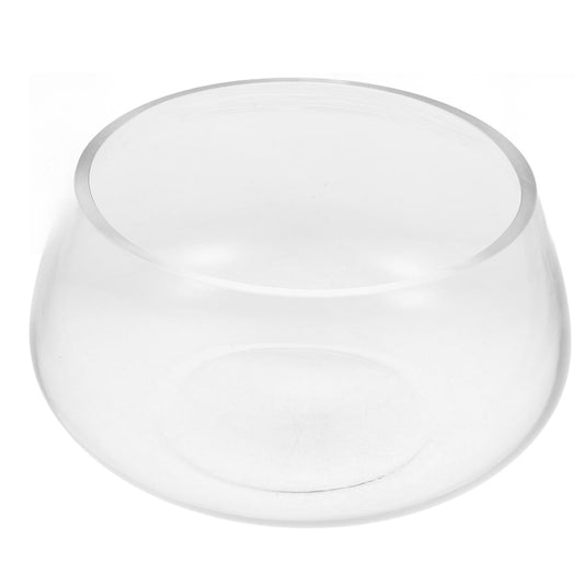 Round Clear Glass Fish Bowl Small Transparent Aquarium Tank for Desktop Fish Tank Landscaping and Turtle V1189-WXFWAL-20260326-01829