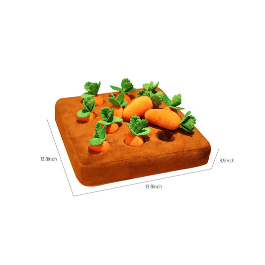 Darzheoy Carrot Dog Toy, Carrot Snuffle Mat for Dogs, Carrots Plush Puzzle Toys, Carrots Enrichment Dog V1189-WXFWAL-20260326-01868