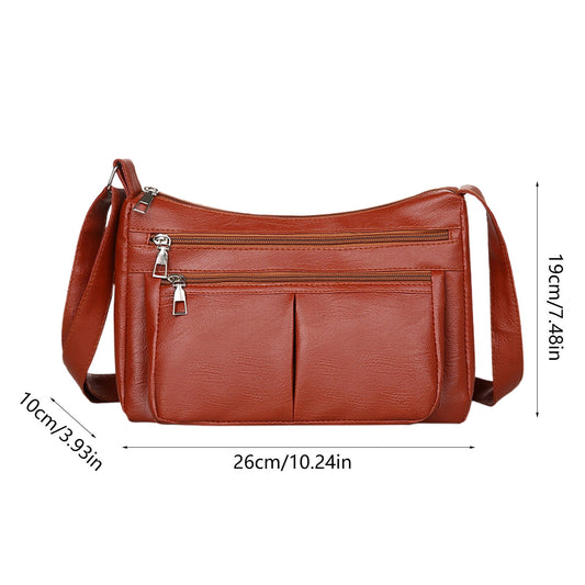 Darzheoy Purses for Women Soft PU Leather Shoulder Bag Ladies Crossbody Purse and handbags Lightweight V1189-WXFWAL-20260326-01923