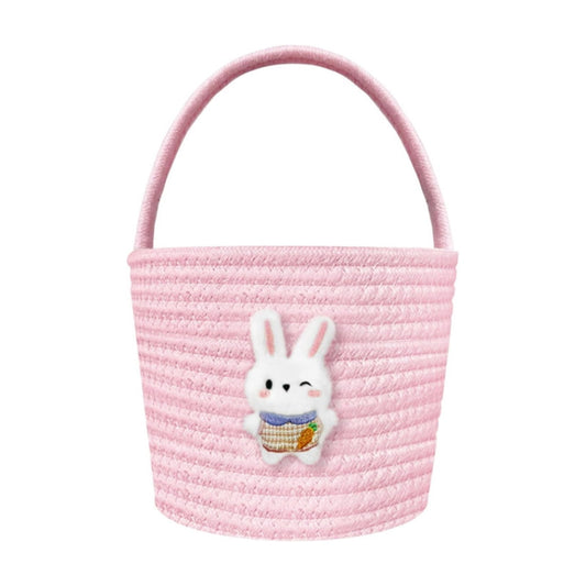 Darzheoy Easter Basket for Boys Girls Easter Bunny Basket with Rabbit Ears, Easter Egg Hunting Basket Easter V1189-WXFWAL-20260326-01970