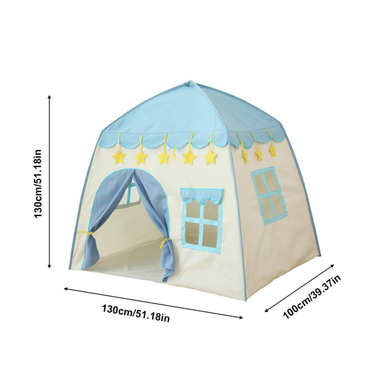 Darzheoy Cute Princess Tent for Girls, Princess Castle Play Tent Playhouse for Children Indoor and Outdoor V1189-WXFWAL-20260326-02057