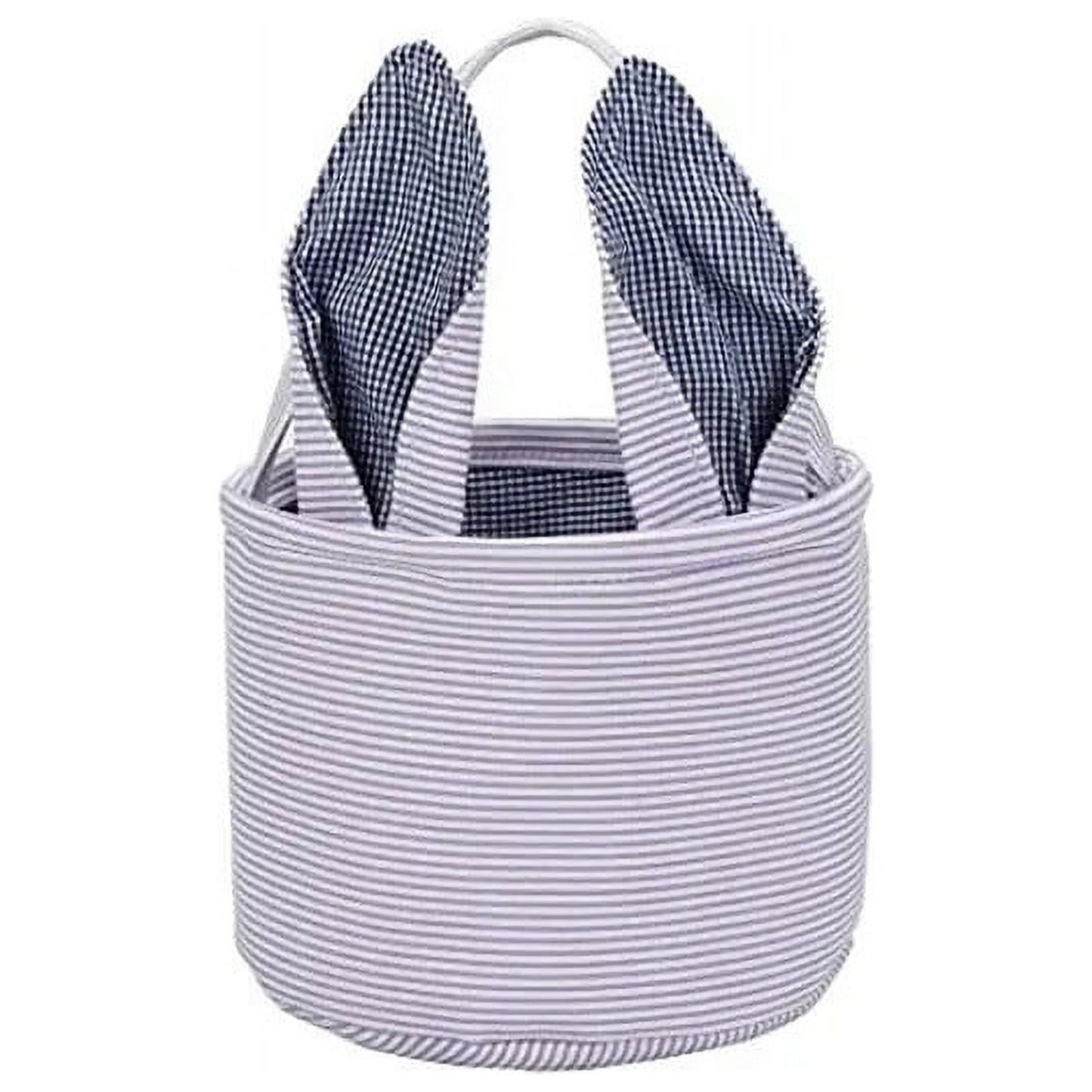Chmadoxn Cute Personalized Easter Bunny Basket for Kids - Serviceable Plastic Easter Egg Hunt Gift Basket, V1189-WXFWAL-20260326-02106