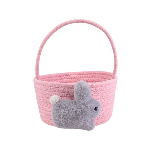 Chmadoxn Adorable Easter Bunny Basket for Kids - Perfect Easter Gift, Cute Easter Bucket Bags with Rabbit V1189-WXFWAL-20260326-02169