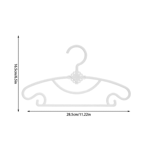Kdkad 10-Pack Serviceable Kids' Clothes Hangers - Heavy-Duty Plastic Non-Slip Infant & Toddler Hangers for V1189-WXFWAL-20260326-02224