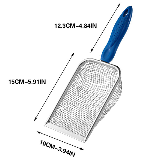 Darzheoy Beach Mesh Shovel for Shell Collecting, Kids Filter Sand Scooper for Picking Up Shells, Shark Tooth V1189-WXFWAL-20260326-02284