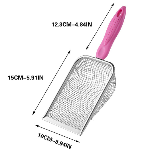 Darzheoy Beach Mesh Shovel for Shell Collecting, Kids Filter Sand Scooper for Picking Up Shells, Shark Tooth V1189-WXFWAL-20260326-02287
