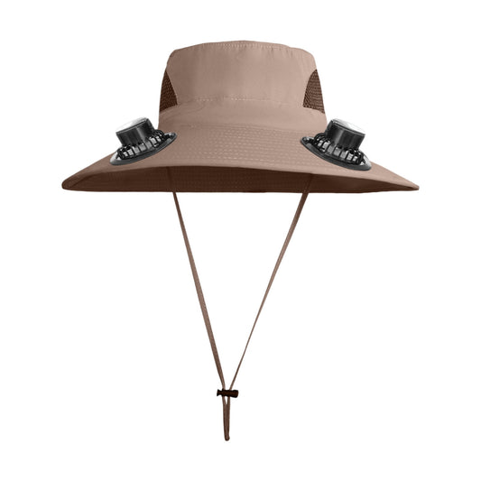 Darzheoy Solar Fan Hat Wide Brim Solar Fan Hat Outdoor Wide Brim Sun Hat with Solar Fan Fishing Hat, V1189-WXFWAL-20260326-02471
