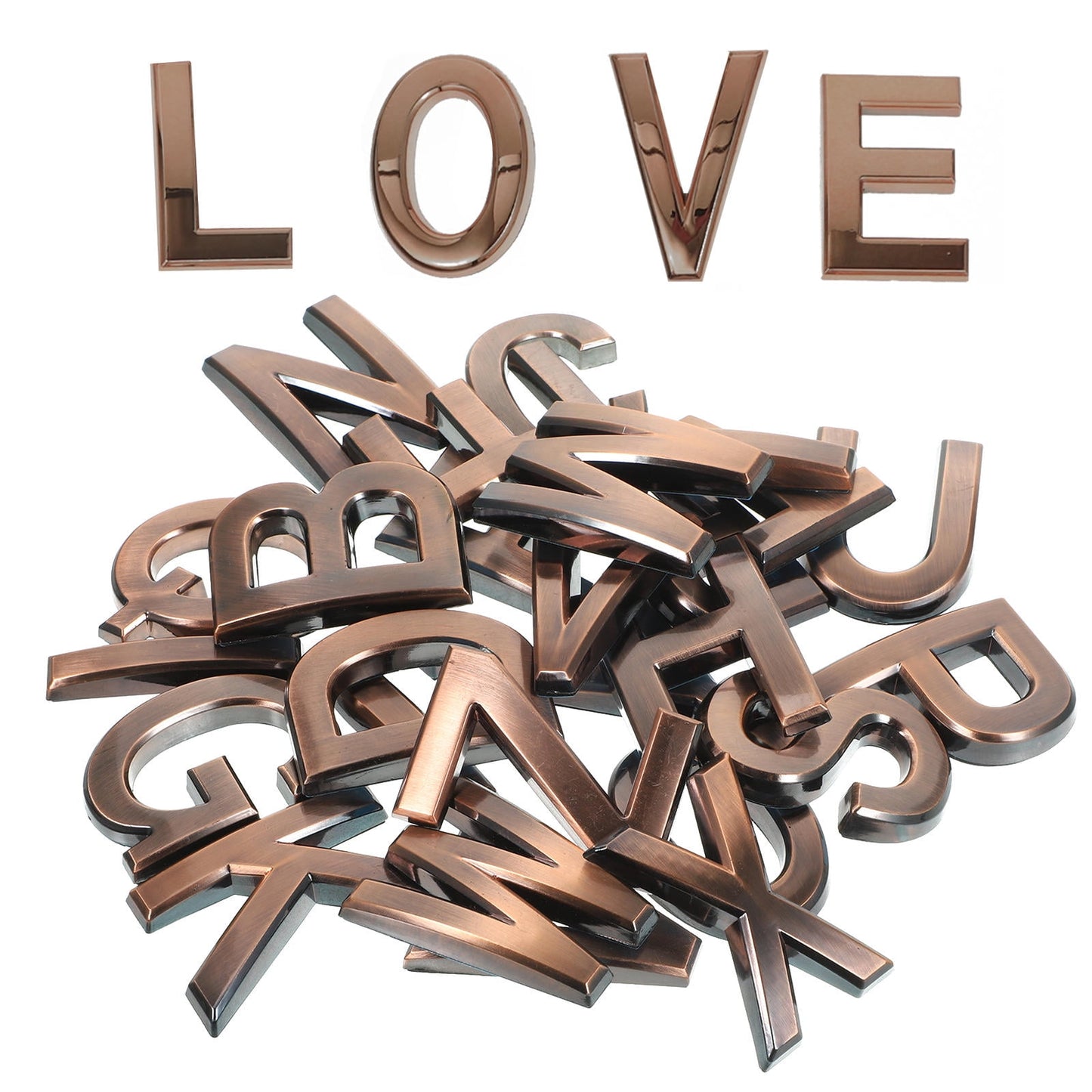 SKISUNO 26Pcs ABS Alphabet Letters For Outside Initials For Decor House Owners V1189-WXFWAL-20260326-02490