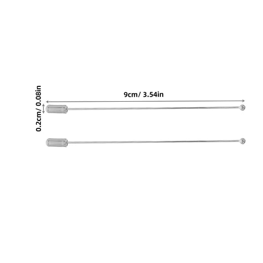 HOOWIFFY Stainless Steel Stick Pins for Crafts and Hats, Elegant and Portable, 20 Pieces V1189-WXFWAL-20260326-02550
