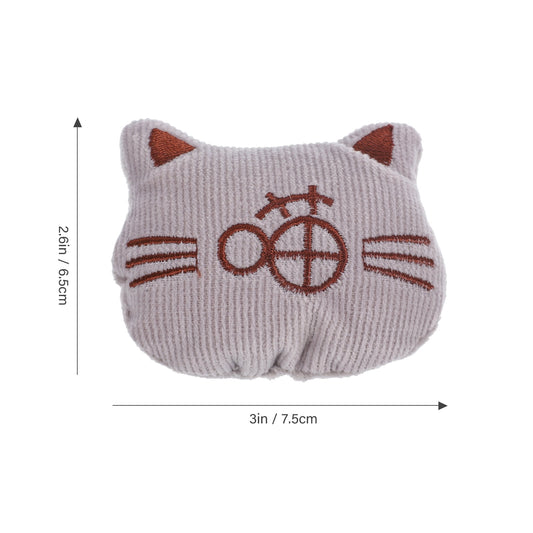 HOOWIFFY 3Pcs Chewing Toys Cat Plush Catnip Toys Multi Plush Stress Relief Indoor Cat V1189-WXFWAL-20260326-02572