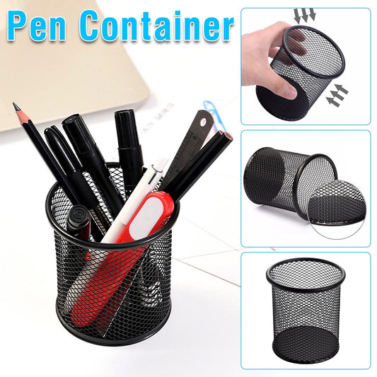 Darzheoy Pen Holder Mesh Pencil Holder Metal Pencil Holders Pen Organizer for Desk Office Pencil Holders, V1189-WXFWAL-20260326-02576