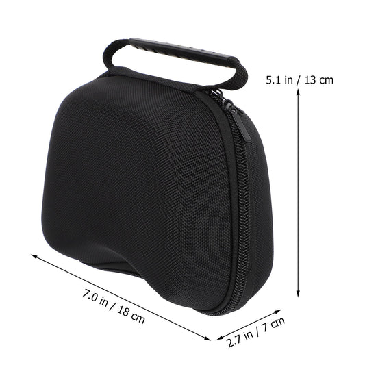 HOOWIFFY Black Game Controller Protective Case with EVA Material, Scratch-Resistant and Shockproof Lining for V1189-WXFWAL-20260326-02604