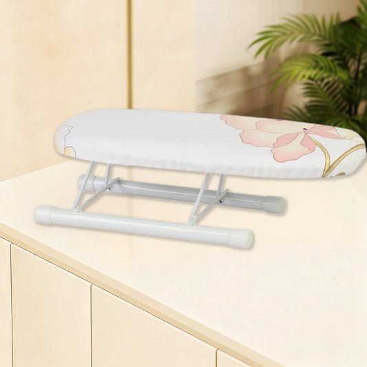 Kdkad Desktop Ironing Board, Small Folding Tabletop Iron Board with Heat-Resistant Cover, Portable for Dorm, V1189-WXFWAL-20260326-02633