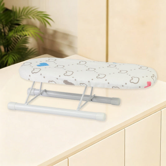 Kdkad Desktop Ironing Board, Small Folding Tabletop Iron Board with Heat-Resistant Cover, Portable for Dorm, V1189-WXFWAL-20260326-02635