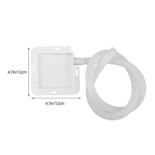 HOOWIFFY Air Conditioner Drip Pan Set with Plastic Drain Tray and Hose, Efficient Water Catcher for AC Units V1189-WXFWAL-20260326-02643