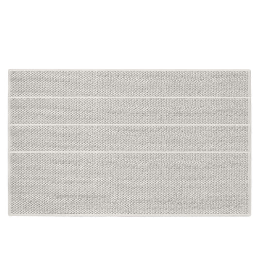 Chmadoxn 4-Piece Non-Slip Stair Treads, Self-Adhesive Striped Carpet Mats, Absorbent & Quiet Step Pads, Can V1189-WXFWAL-20260326-02656
