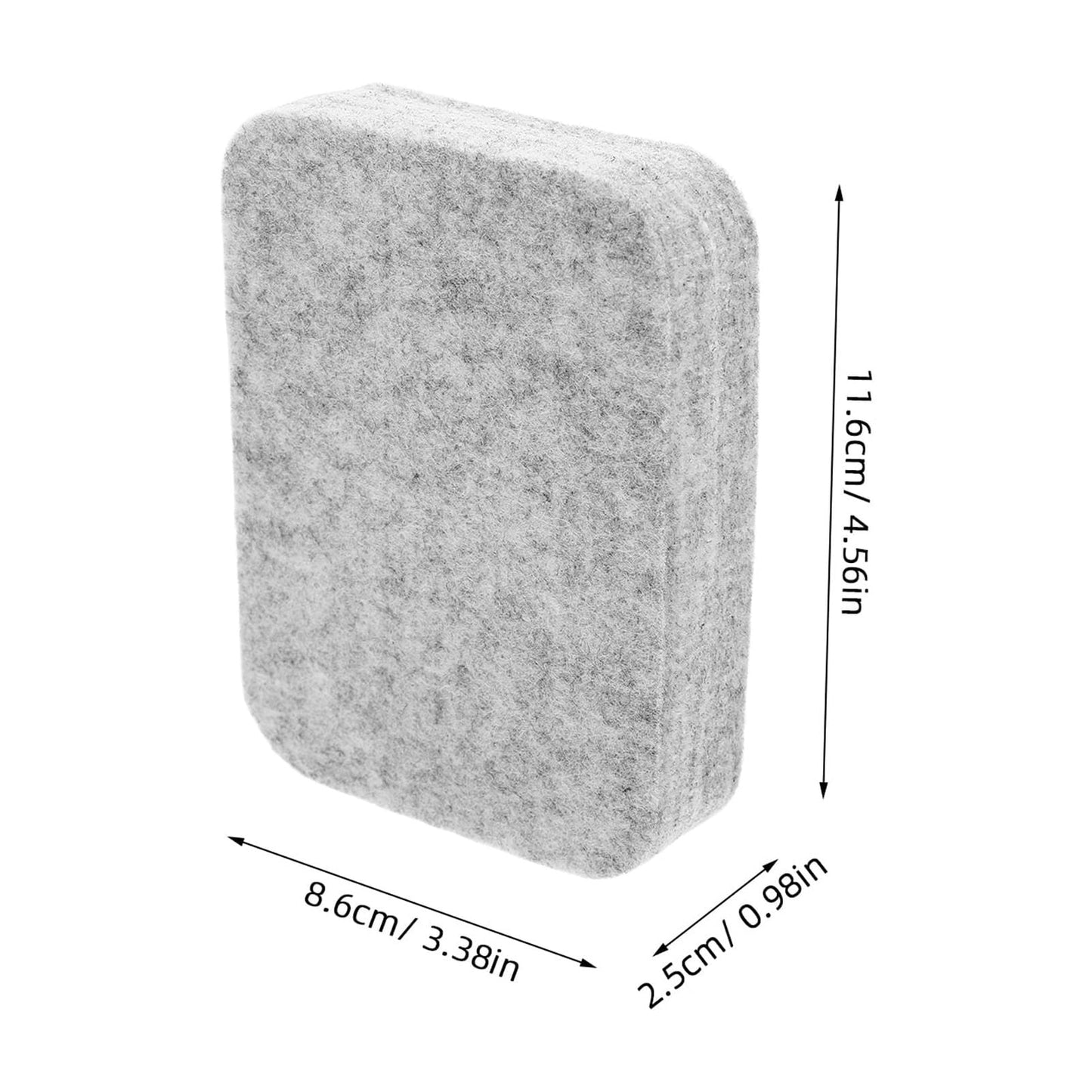 HOOWIFFY High Density Grey Needle Felting Cushion with Wool Material for Home and Studio V1189-WXFWAL-20260326-02668